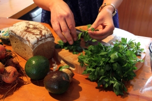 Renee Naturally cooking