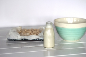 Homemade Raw Almond Milk, Renee Naturally