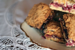 Raspberry Louise Slice