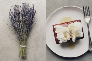 Lavender & Earl Grey Tea Cakes, Recipe by Renée Naturally 