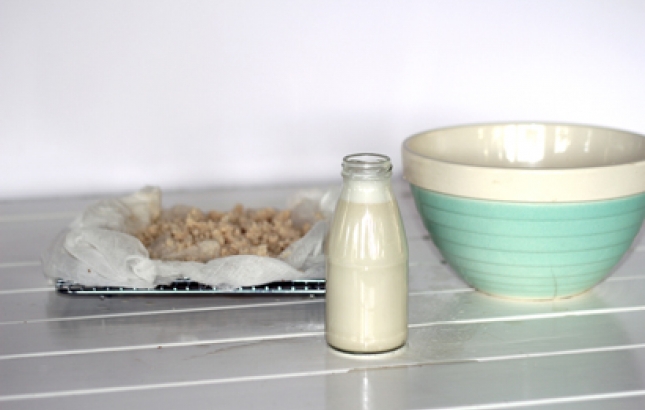 Homemade Raw Almond Milk, Renee Naturally