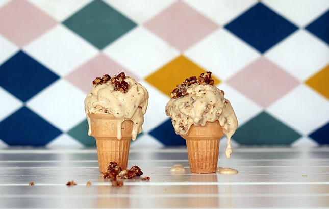 Coconut, Vanilla Bean & Honey Ice Cream, Renee Naturally