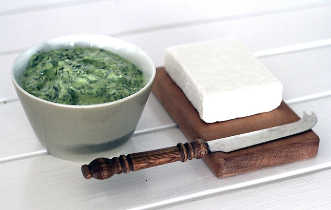 Goat Feta Herbaceous Dip, Renee Naturally