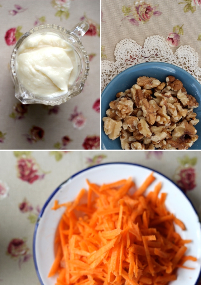 Carrot Cake with Soy Cream Cheese Icing, Renee Naturally