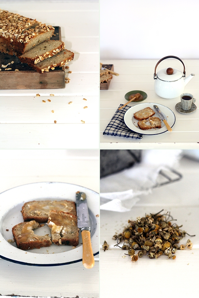 Chamomile, Honey & Almond Loaf, Renee Naturally