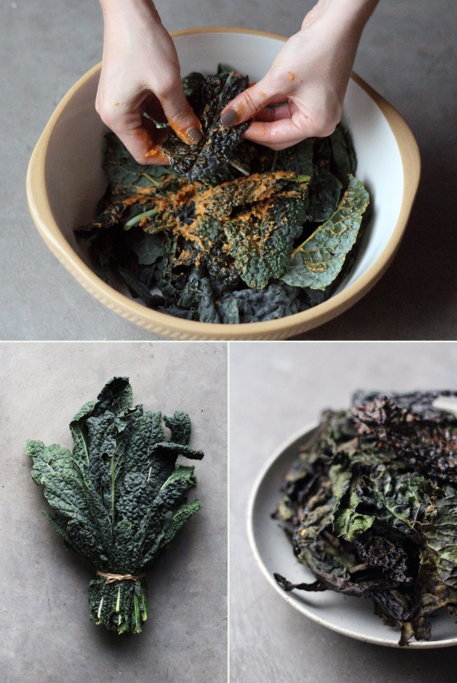 Spiced Kale Chips Recipe / Renee Naturally