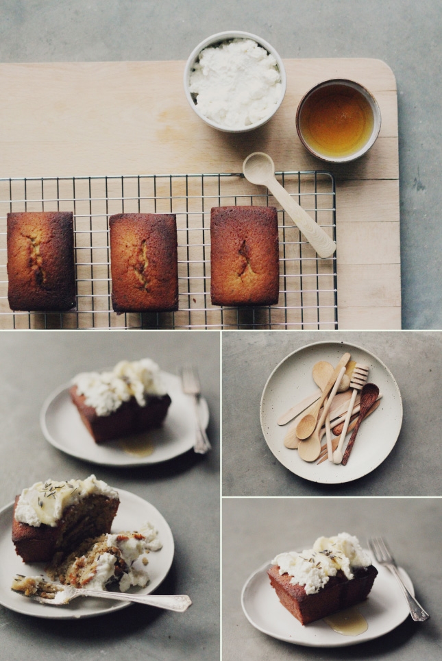 Lavender & Earl Grey Tea Cakes, Recipe by Renée Naturally 
