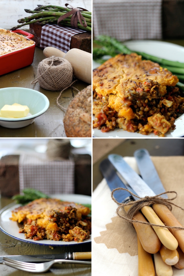 Paneer and Lentil Spice Pie