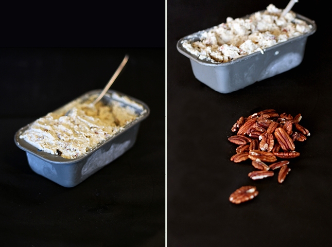 Roasted Banana, Maple & Pecan Ice-Cream Roasted Banana, Maple & Pecan Ice-Cream